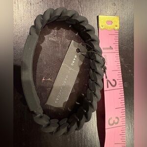 Marc By Marc Jacobs Black Chain Bracelet